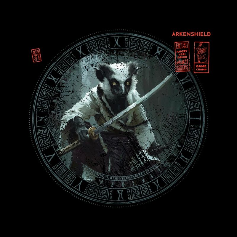 Boardgame Shirt, Board Game, Angry Vari Druid