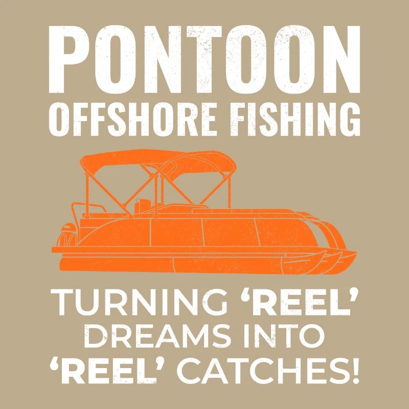 Pontonboot Motorboot Hochseefischen Lustig