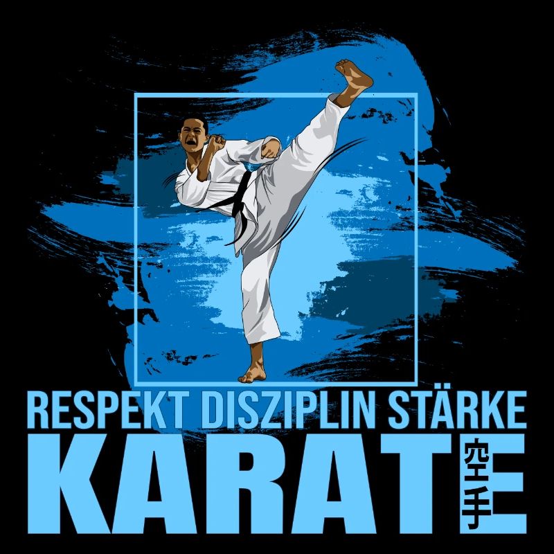 Respekt - Disziplin - Stärke - Karate