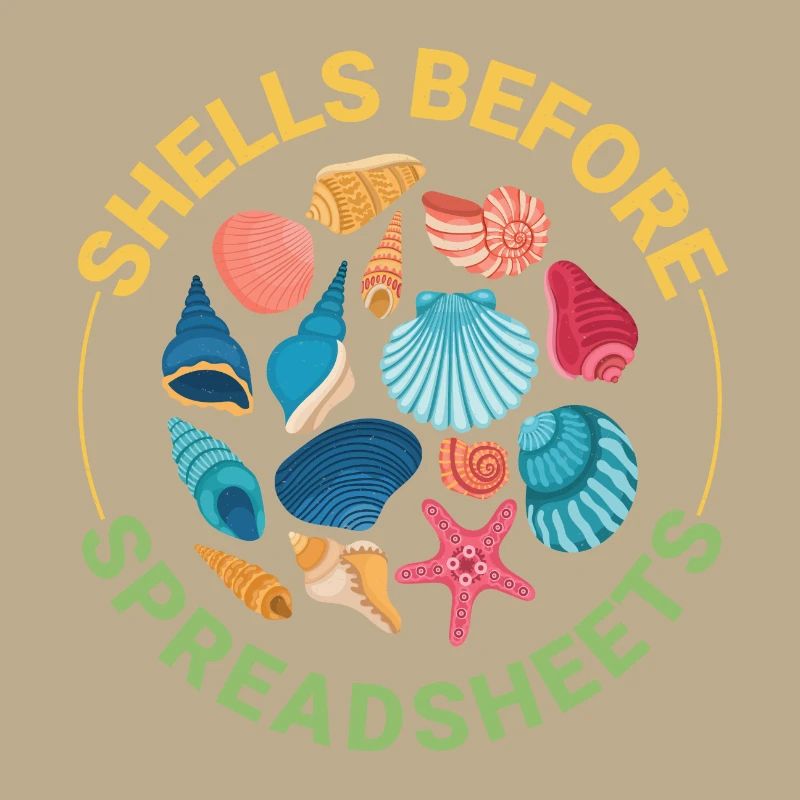 Seashells Collector Beachcomber Sea Shell Ocean