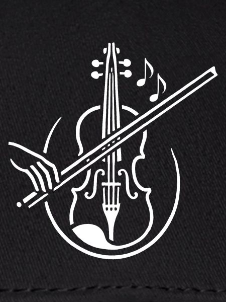 Violin with bow