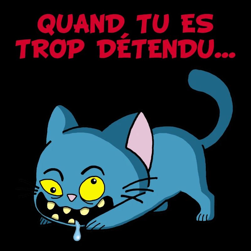 Chat manga détendu