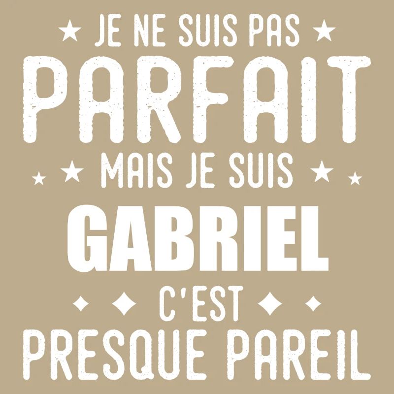 Gabriel: authentic, imperfect, top, perfection
