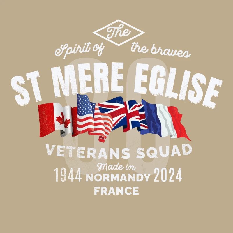St Mere Eglise Normandy 80th anniversary
