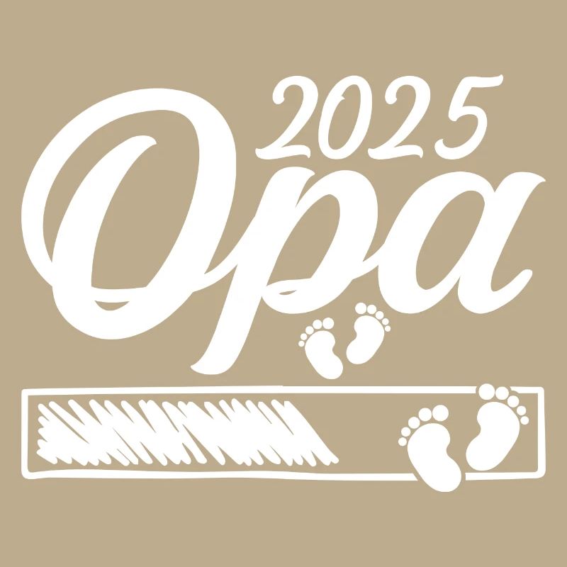Werdender Opa 2025 Opa loading Geschenk Männer