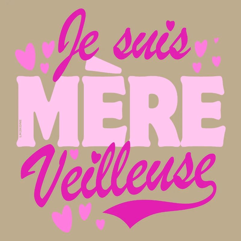 Muttertag - Ich bin eine Mutter Nachtlicht - pink