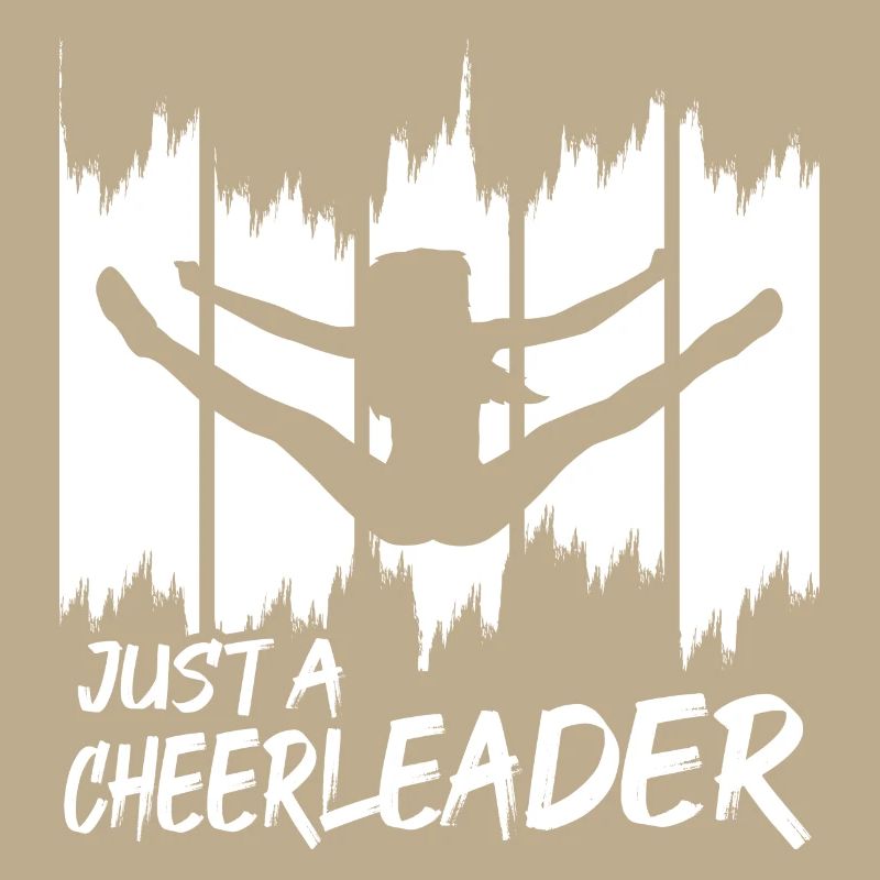 Only one cheerleader