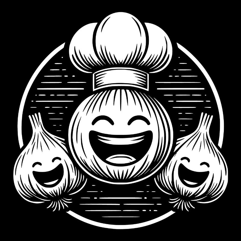 Laughing garlic bulb - never without garlic