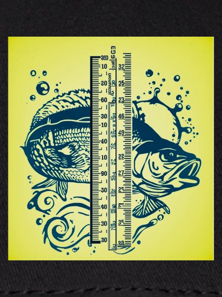 Fish Meter Art Yellow