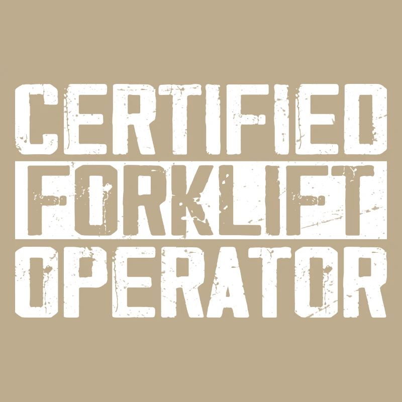 Zertifizierter Gabelstaplerfahrer