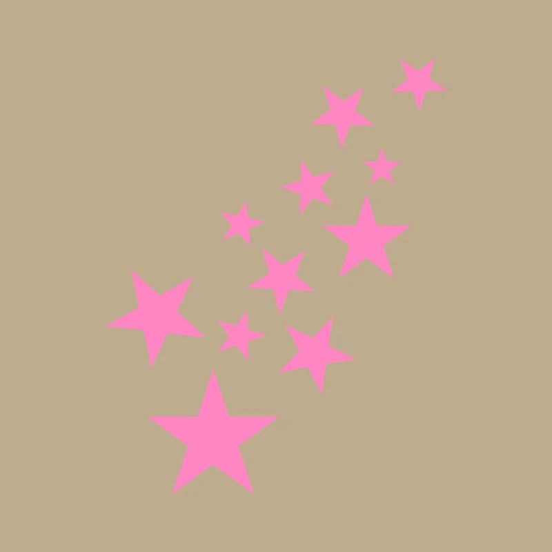 Star asterisk pattern icon pink