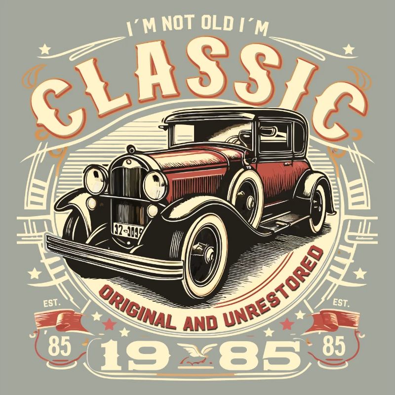 40. Geburtstag Oldtimer 1985 NOT OLD CLASSIC