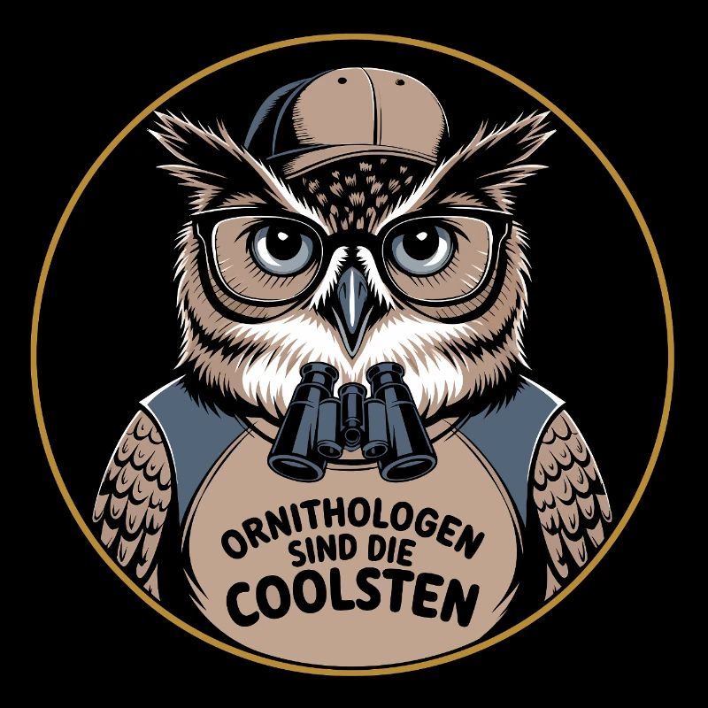Ornithologen sind die Coolsten lustige Eule