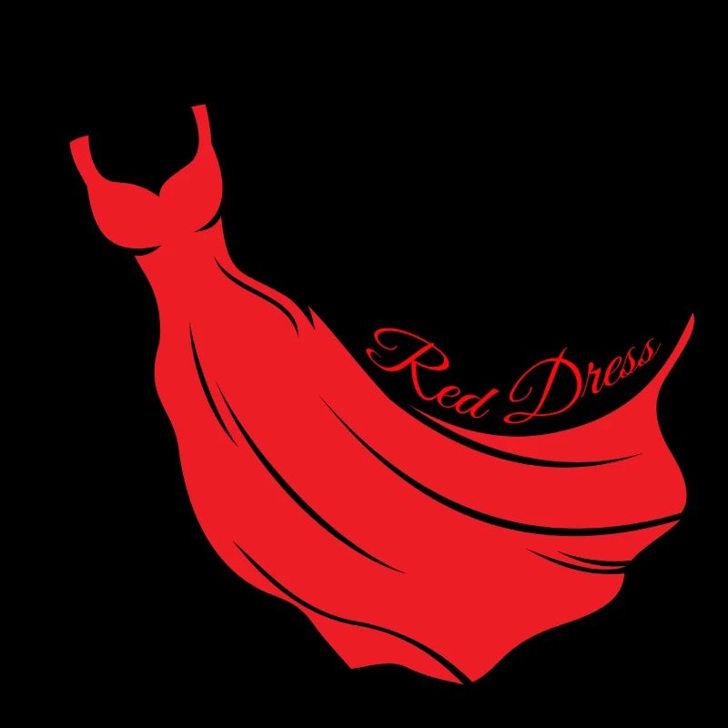 Rotes Kleid
