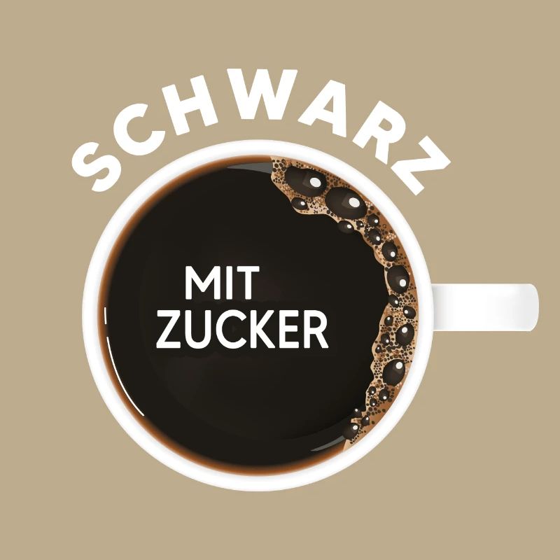 schwarzer Kaffee Kaffeetasse Kaffeetrinker