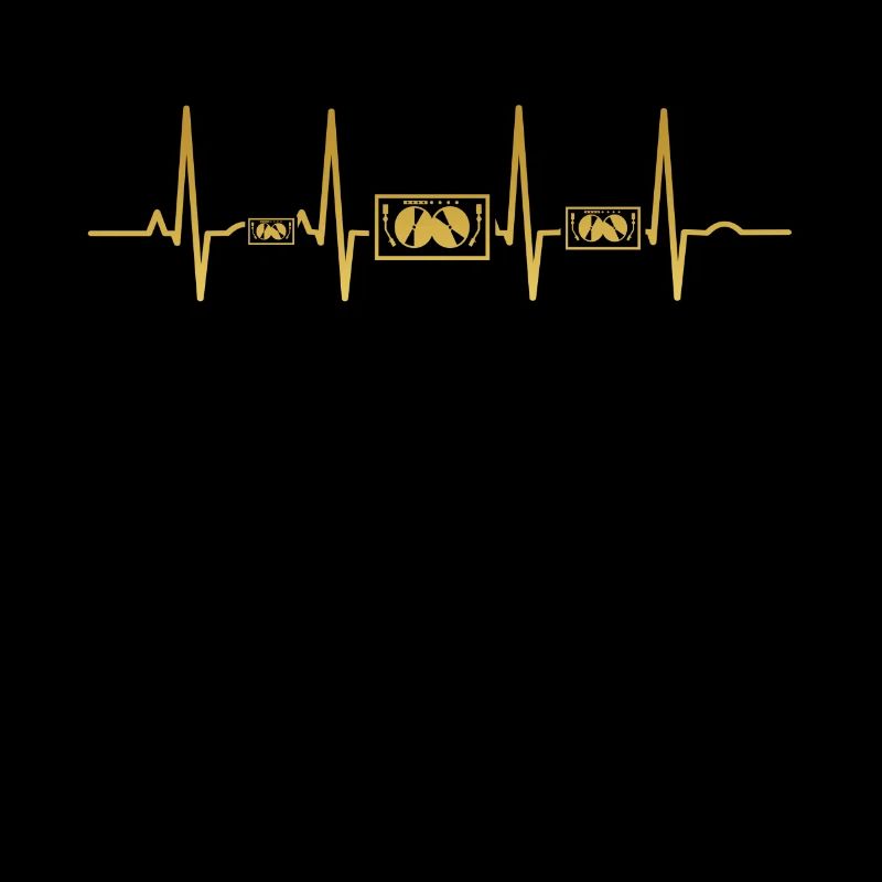 Herzschlag ekg herz human evolution TECHNO DJ ELEC