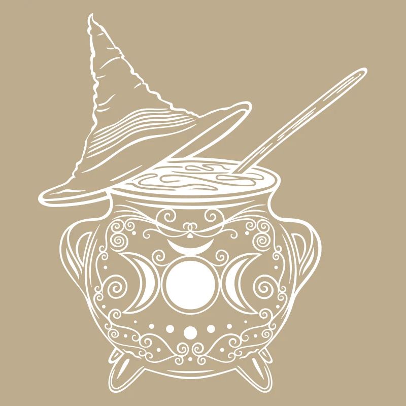 Witch's Cauldron Witch's Hat Witches Walpurgis Night