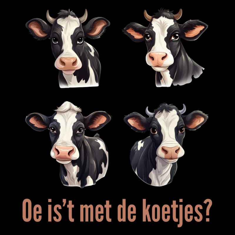 Oh what's it with the small talk? Dialect shirts cows