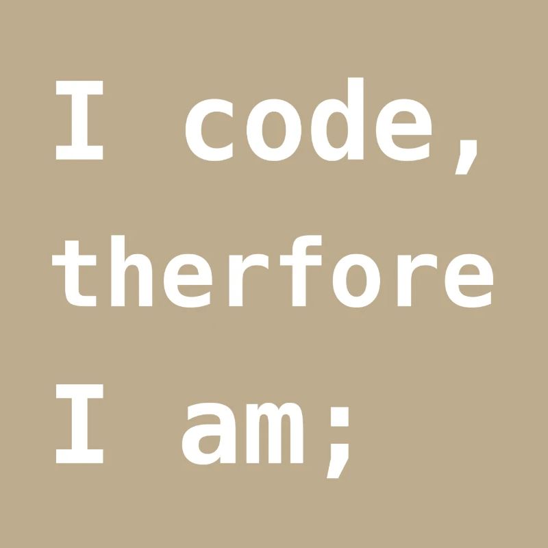 I Code Therefore I Am