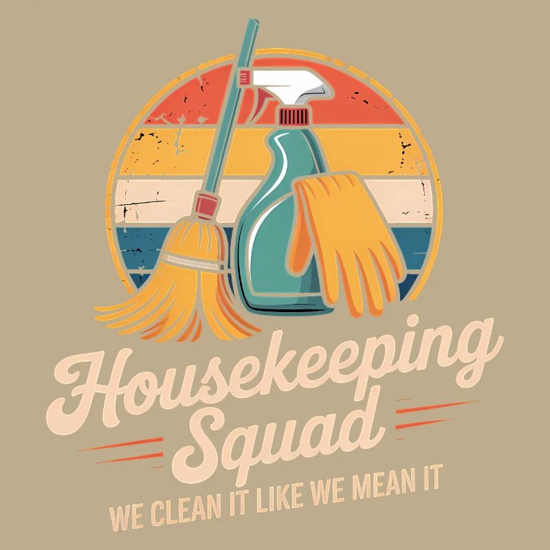 Funny Cleaning Design