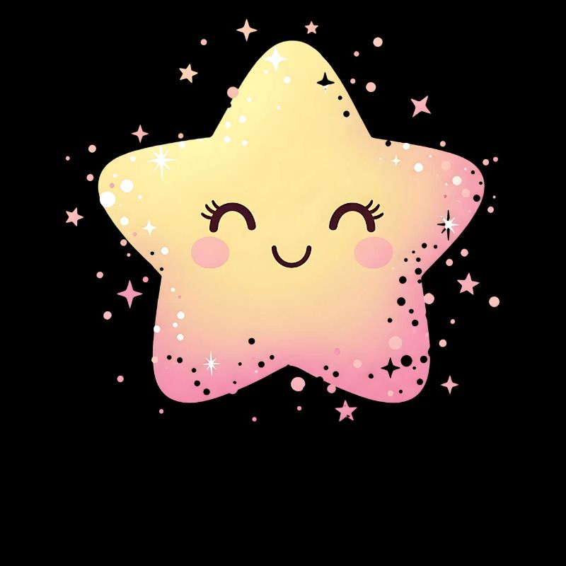 Pastel Star Kawaii Sparkle