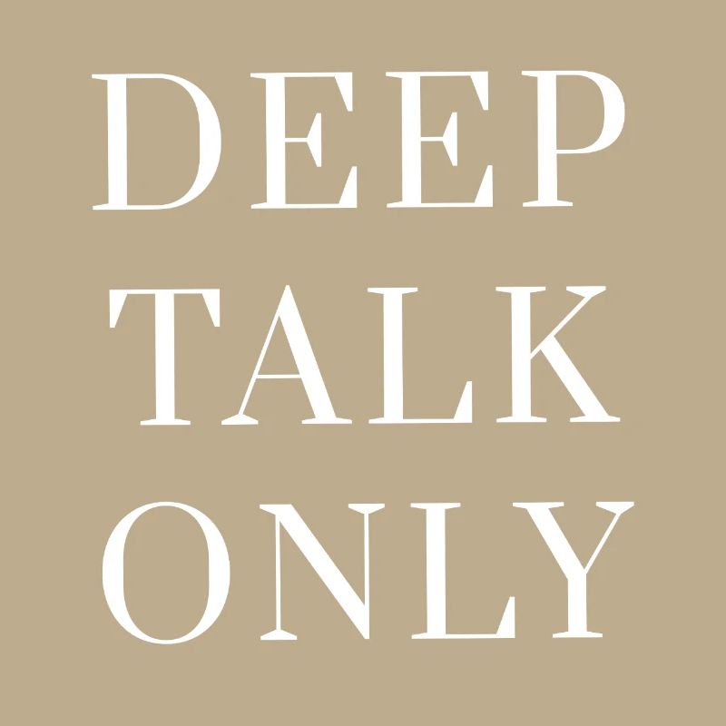 Deep Talk Only – Conception minimale de citations introverties
