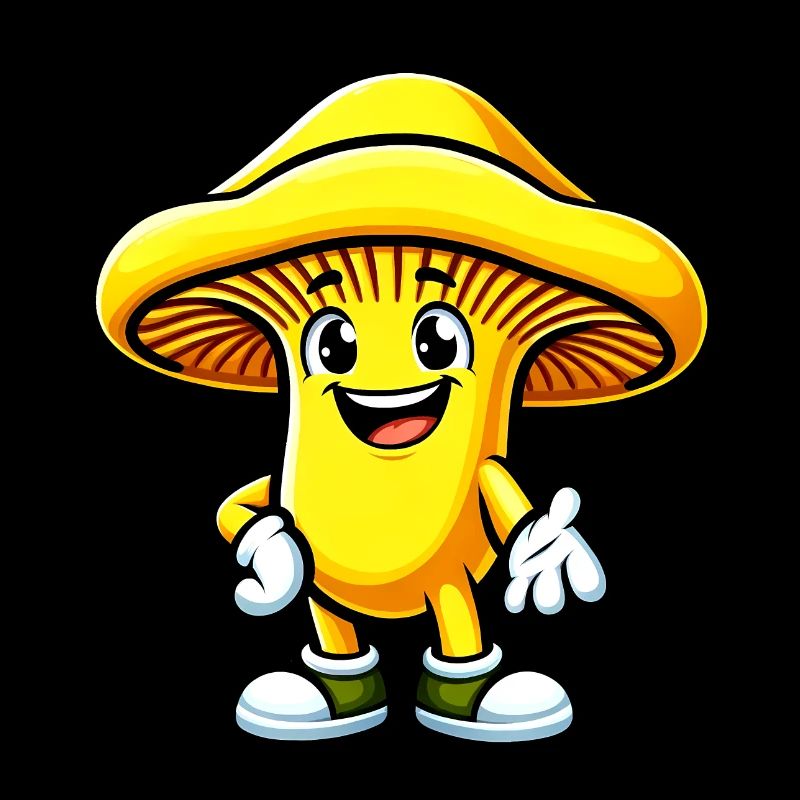 Pfifferling-Maskottchen