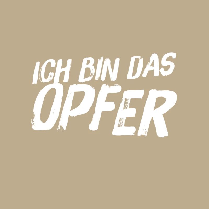 vor dir steht ein Opfer