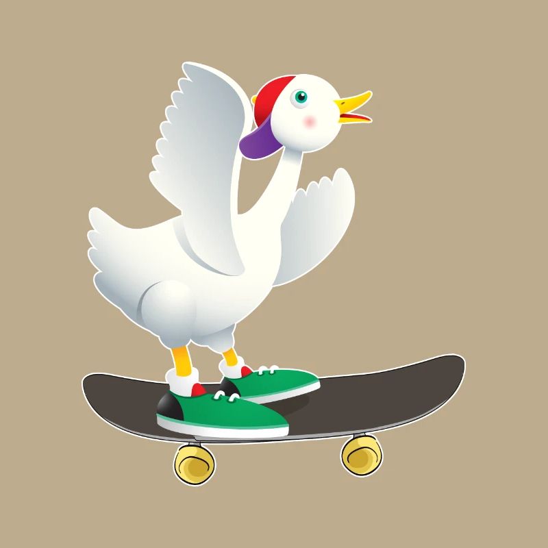 Skater duck