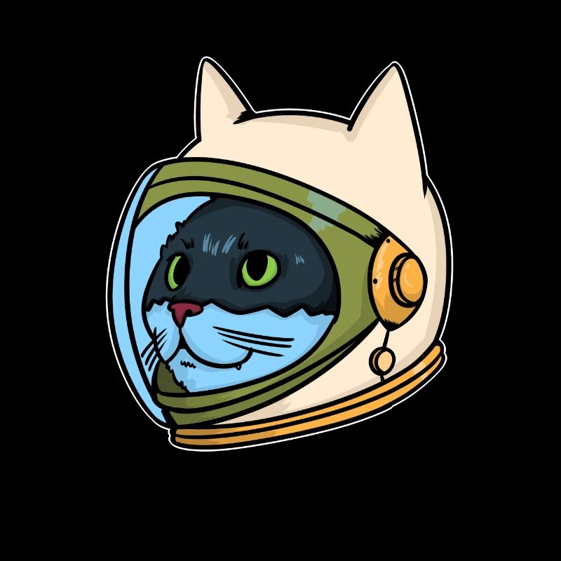 Astro cat - Astronaut - Katze - Kätzchen - Weltall