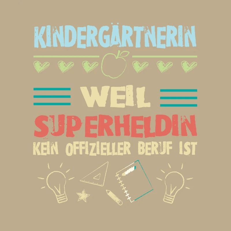 Kindergärtnerin superheldin