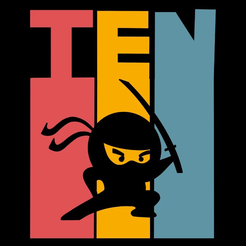 Ninja 10. Geburtstag Kinder