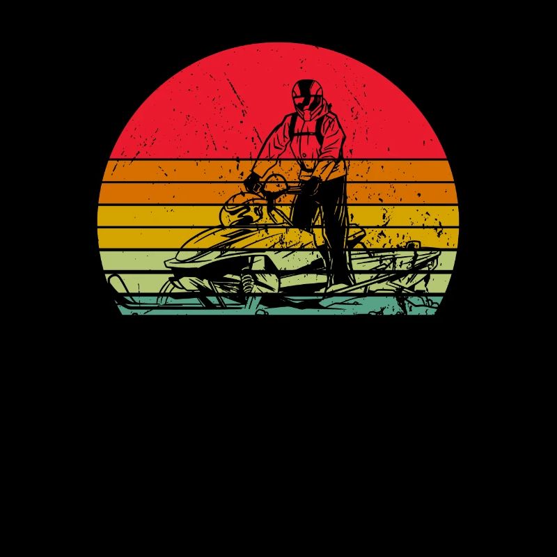 Snowmobiling Schneemobil