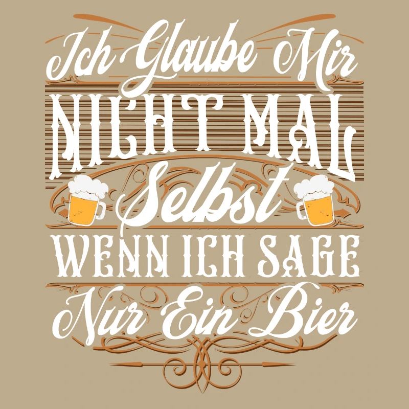 Lustiger Bier Spruch