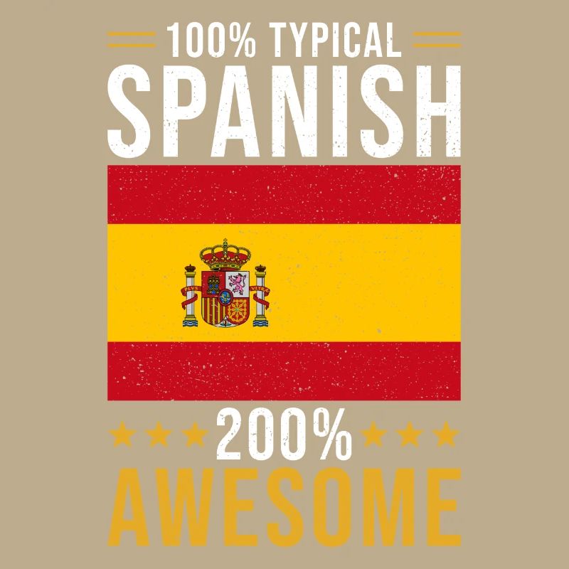 Spanier Geschenk 100% Spanisch