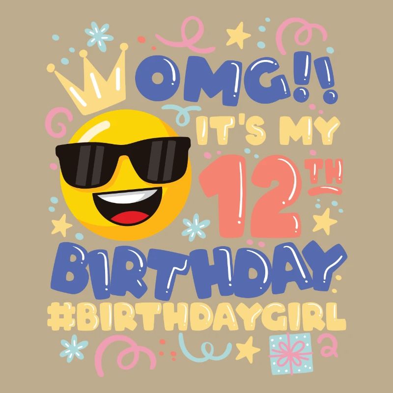 Omg! c’est mon émoticône de fille de 12 ans
