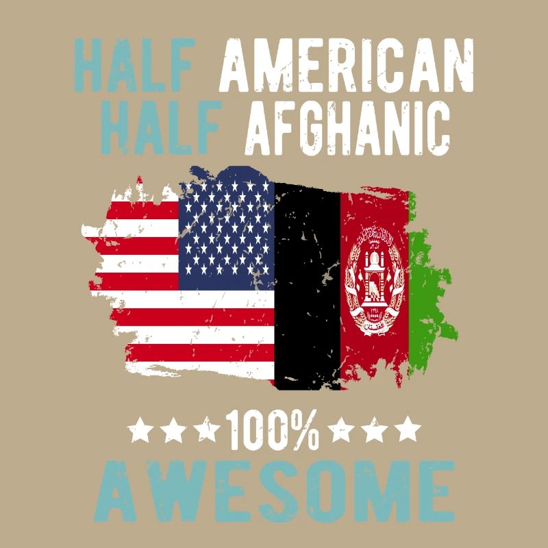 Half American Half Afghan