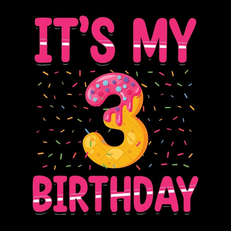 C’est mon 3e anniversaire | | du thème Sprinkles