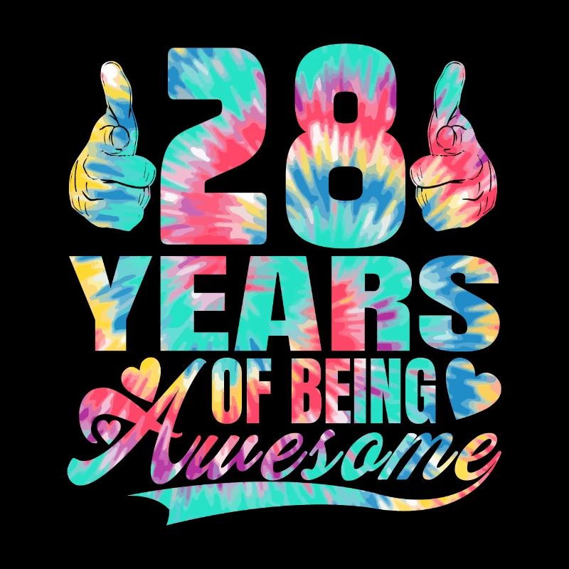 28e anniversaire ou anniversaire 28 ans d’existence
