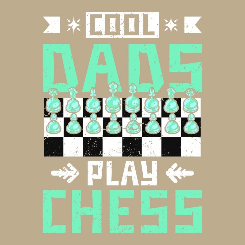 cool dads play chess