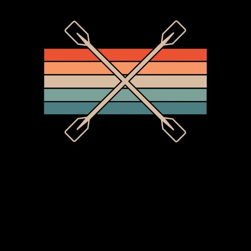 Kayak Paddle Retro
