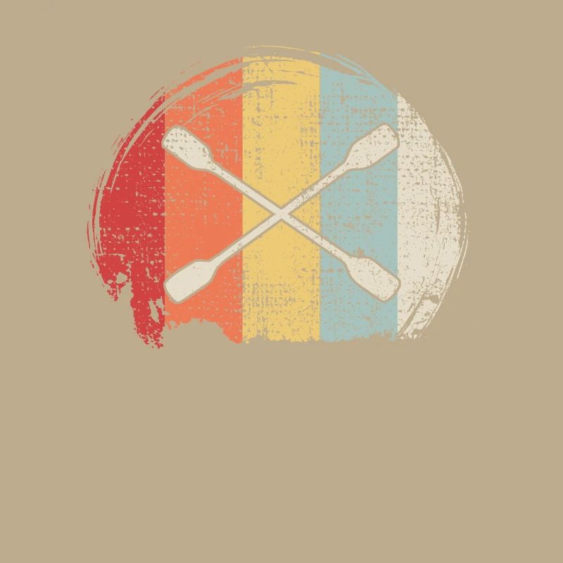 Kayak Paddle Retro