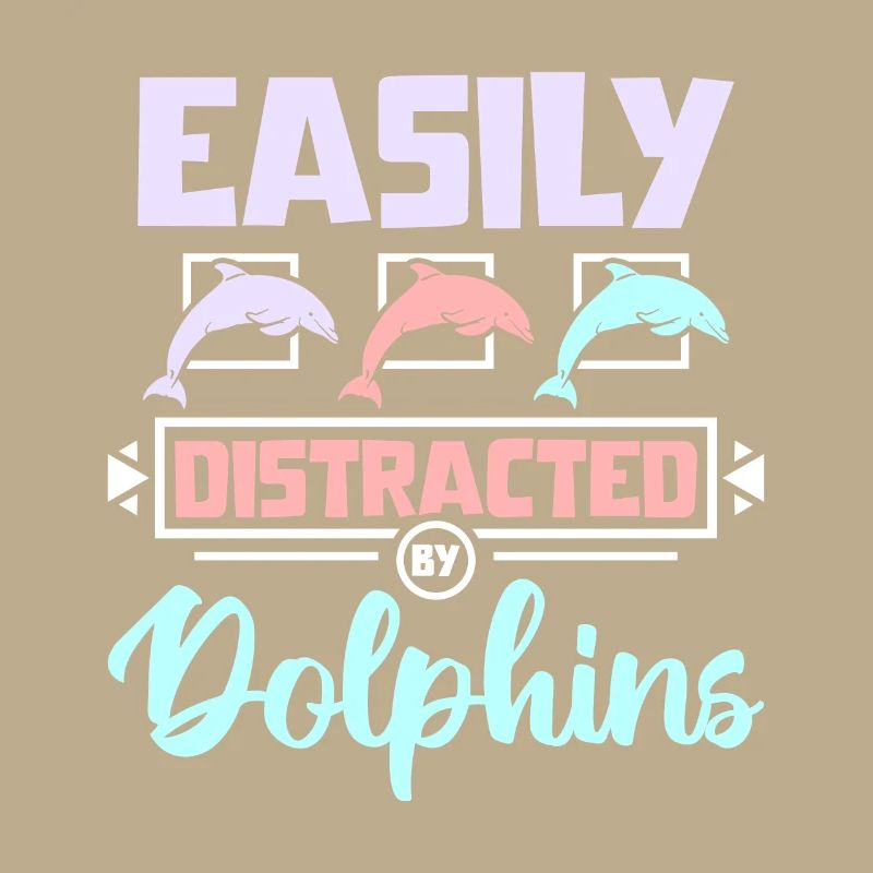 Facilement distrait par les dauphins