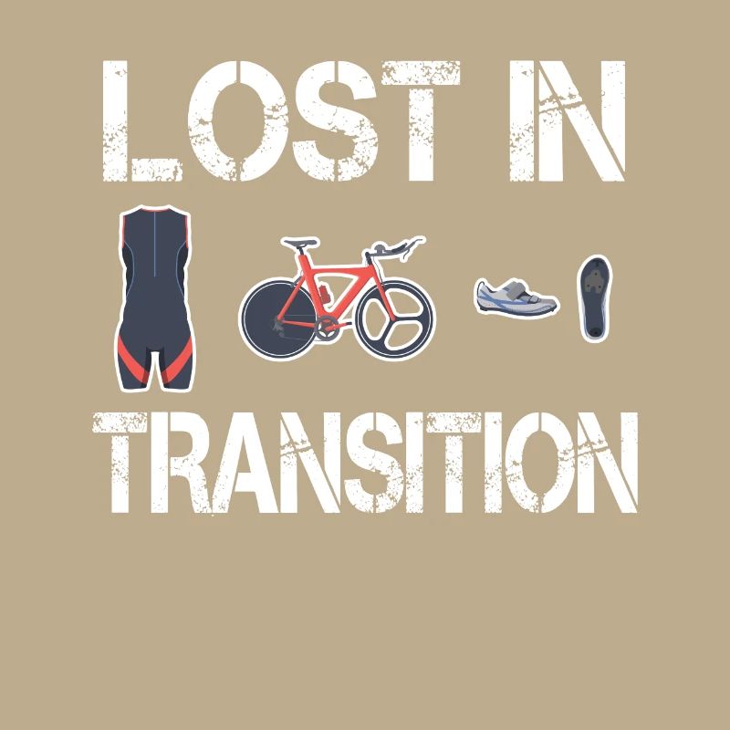 Triathlon triathlète perdu en transition