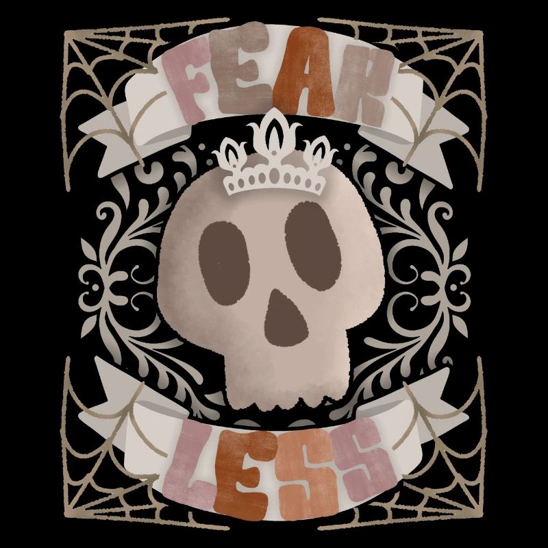 Crâne avec couronne, Sort sans peur, Crâne