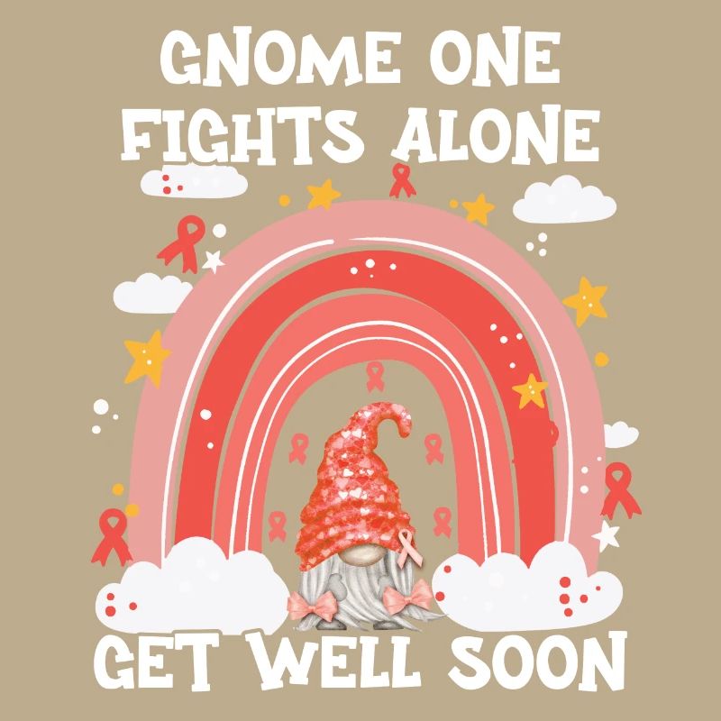 Gnome One Fights Alone Gebärmutterkrebs