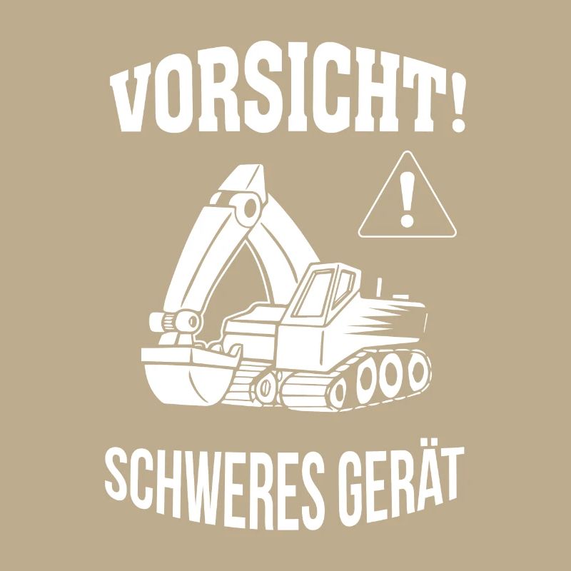 Bagger Baggerfahrer Baugeräteführer Schweres Gerät