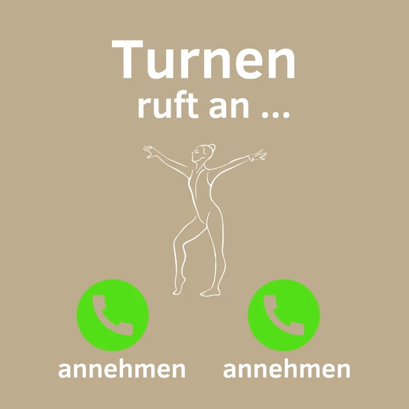 Turnen ruft an - annehmen oder annehmen?