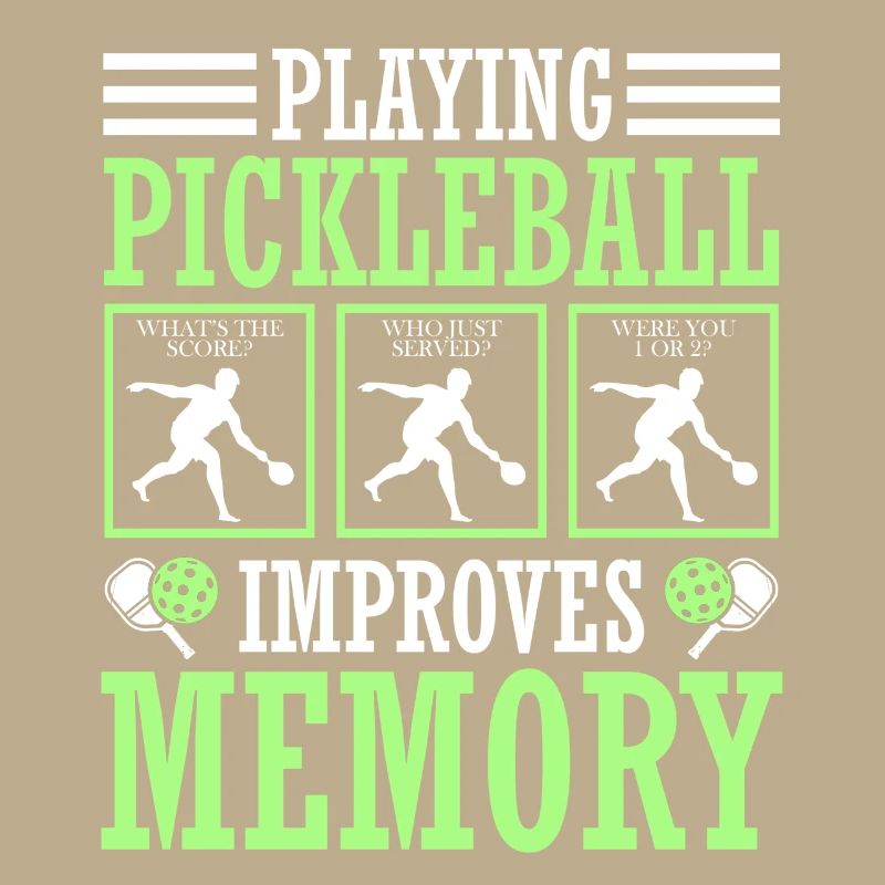 Pickleball play improves memory