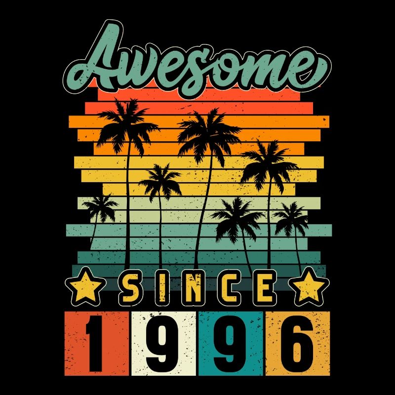1996 Anniversaire Né Année de naissance millésime